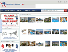 Tablet Screenshot of devremulkilanlari.com